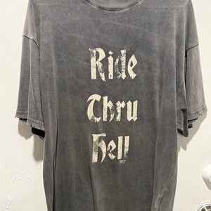 Represent Clo Graphic T-Shirt “Ride Thru Hell”